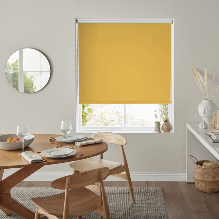 Bravo Buttercup Blackout Roller Blind