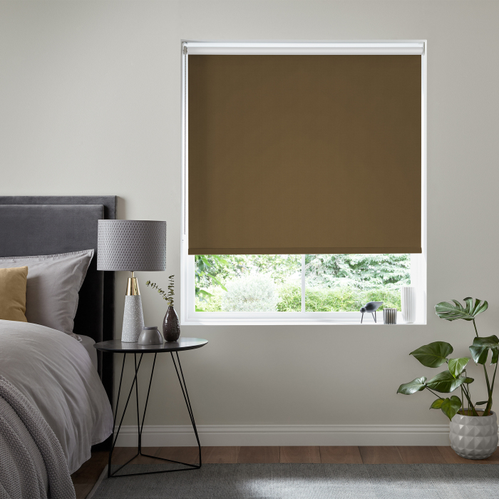Bravo Sandalwood Blackout Roller Blind