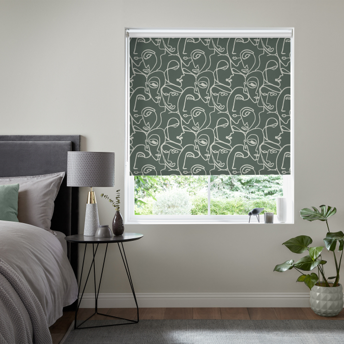 Cuba Forest Blackout Eve Electric Roller Blind