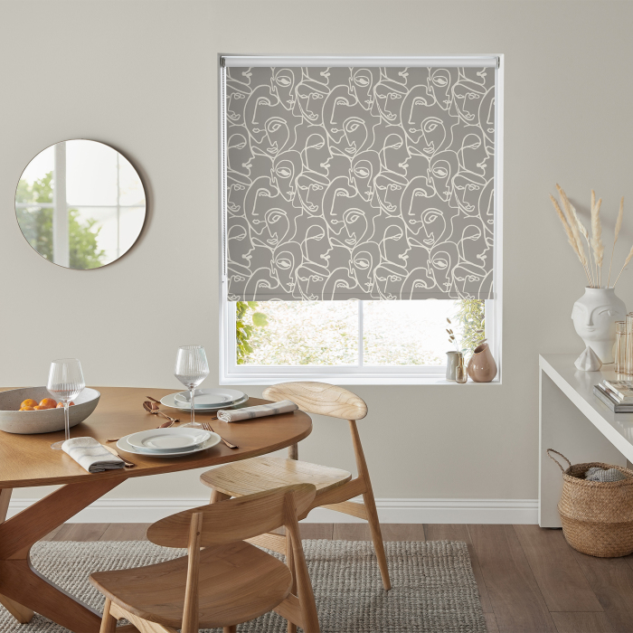 Cuba Smoke Blackout Eve Electric Roller Blind