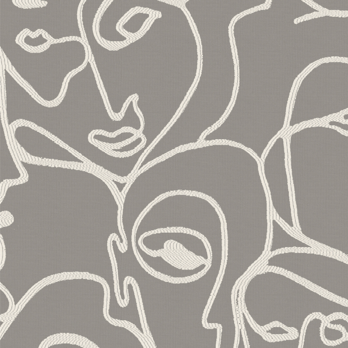 Cuba Smoke Blackout Fabric Sample