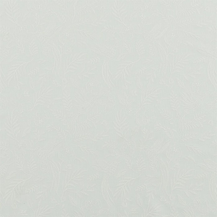 Daylily Mint Fabric by Bill Beaumont