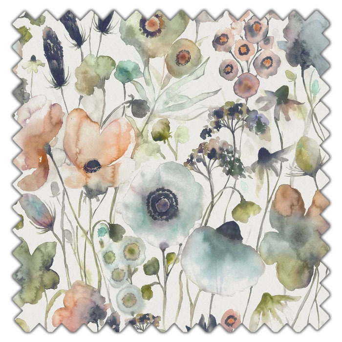 Swatch of Hibbertia Coral Cloud Cream by Voyage