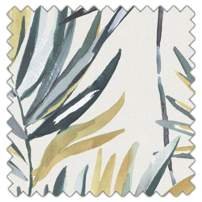 Swatch of Kaia Citrus Teal by Belfield Home