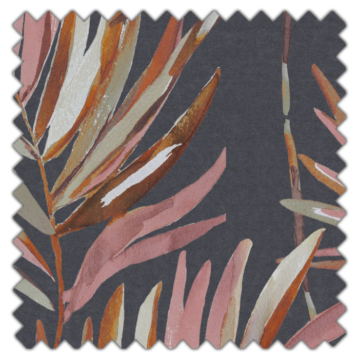 Swatch of Kaia Navy Blush by Belfield Home