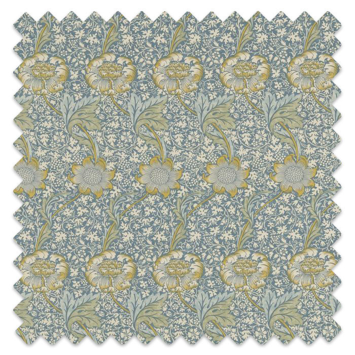 Swatch of Kennet Sea Blue/Lichen