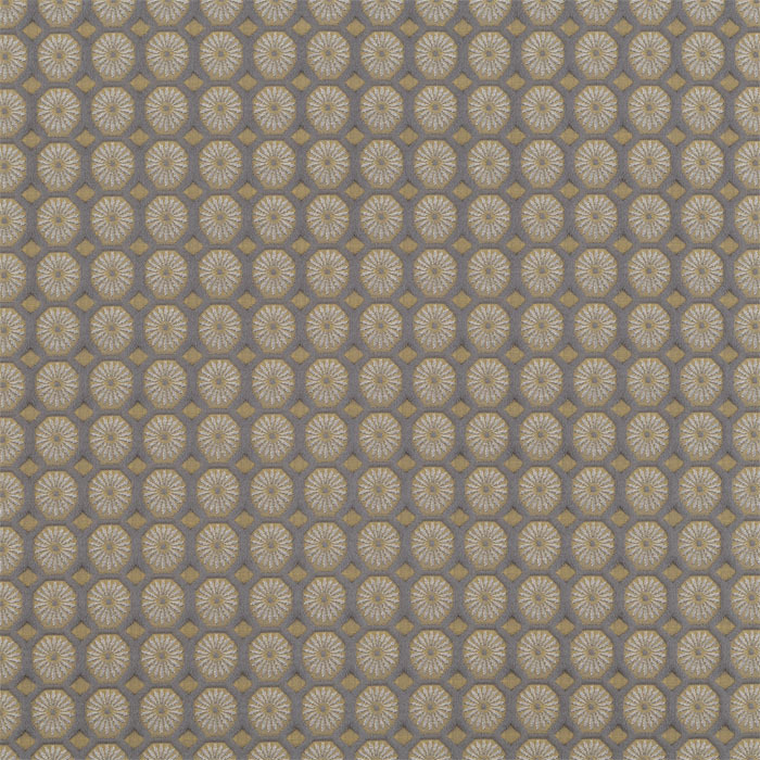 Kimono Ochre Fabric by Bill Beaumont