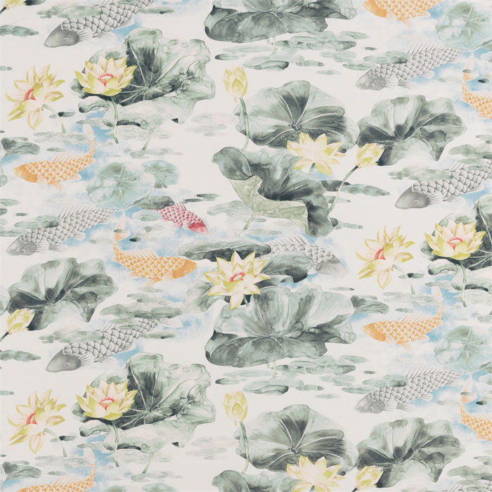 Koi Willow Fabric by Bill Beaumont