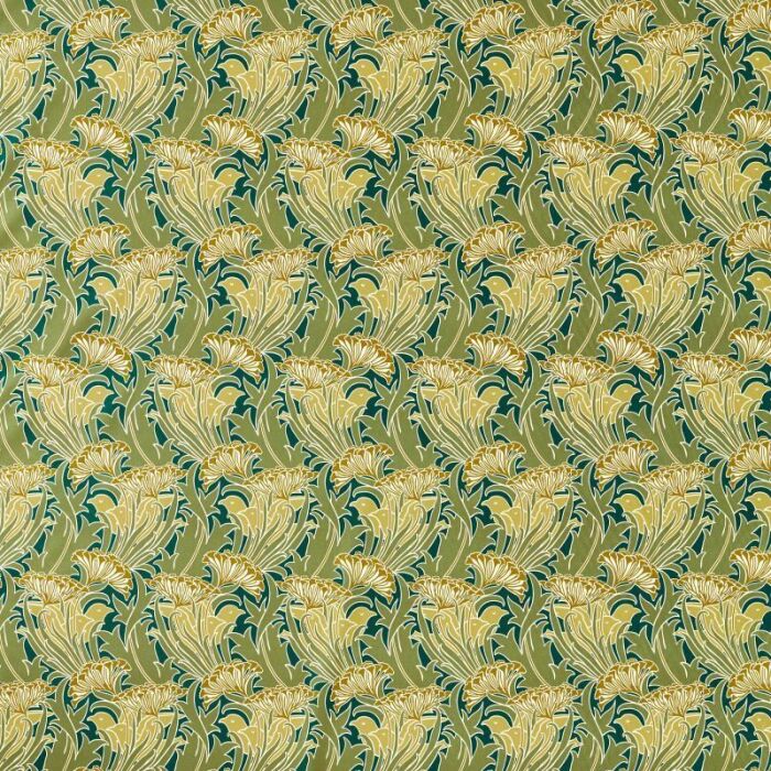 Laceflower Pistachio/Lichen Fabric by Morris & Co