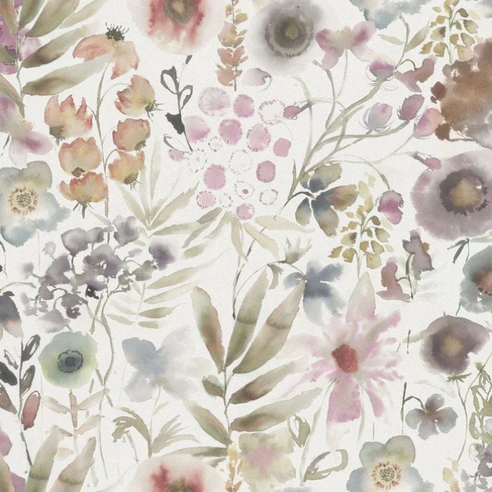 Lomondra Ironstone Cream Fabric by Voyage