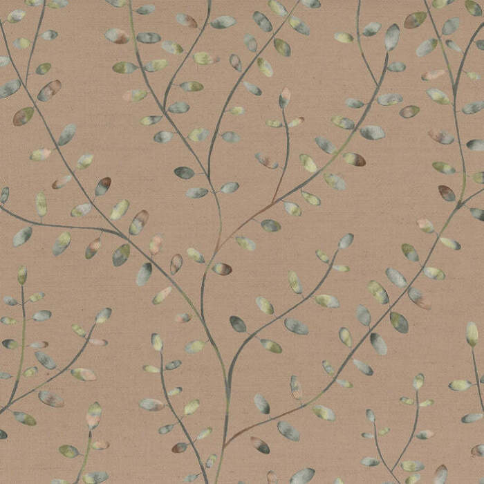 Lucia Apricot Fabric by Voyage
