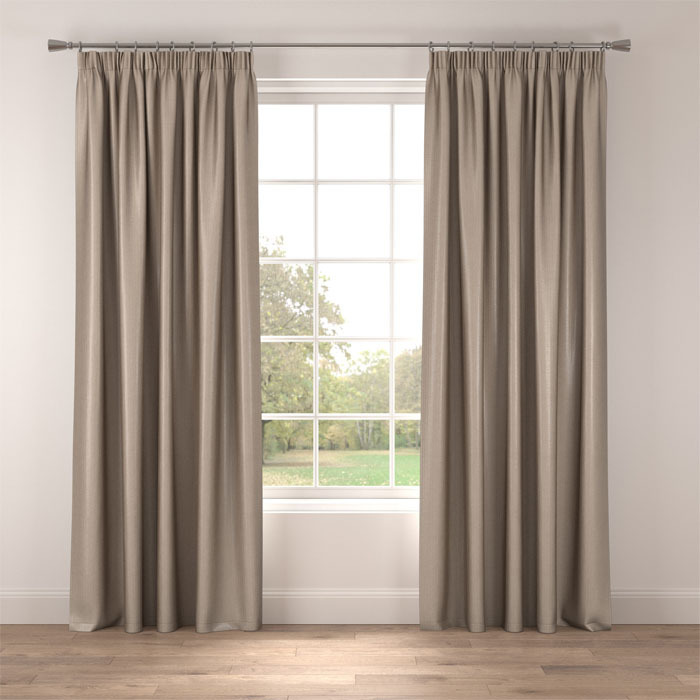 Curtains in Lunar Mushroom by Belfield Home