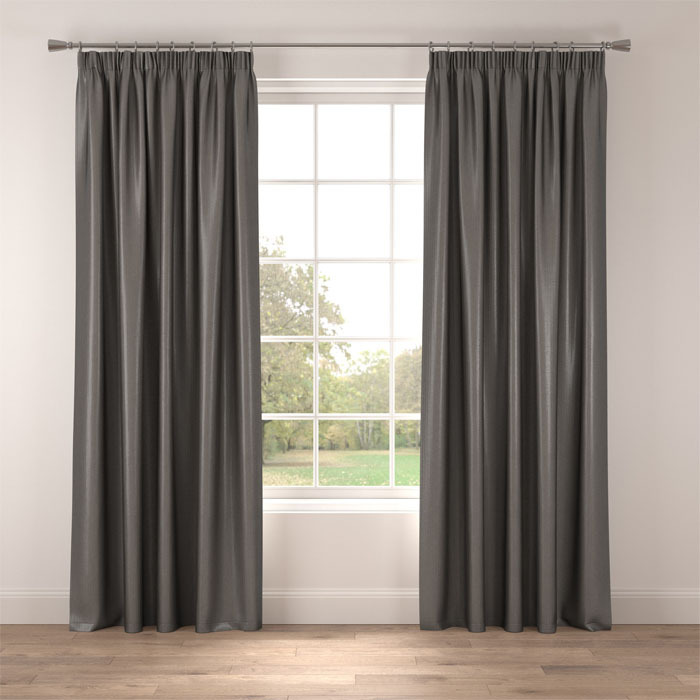 Curtains in Lunar Pewter by Belfield Home