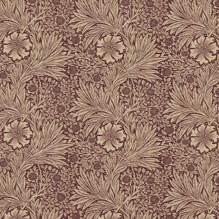 Marigold Brick/Manilla Fabric by Morris & Co