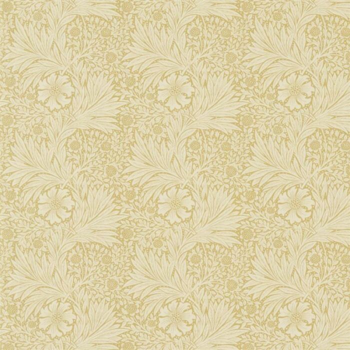Marigold Lichen/Cowslip Fabric by Morris & Co