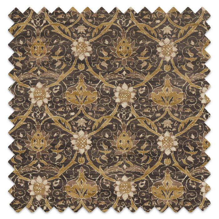 Swatch of Montreal Charcoal/Mustard