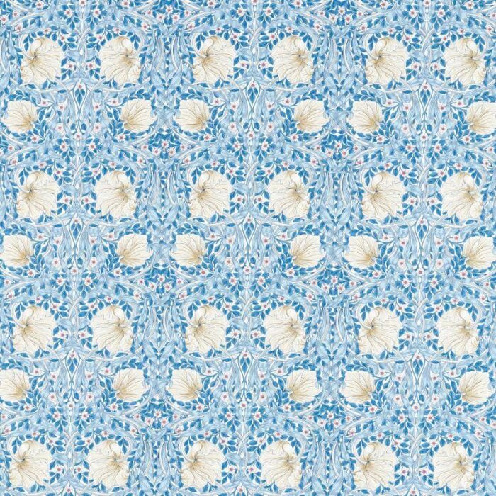 Pimpernel Woad Fabric by Morris & Co