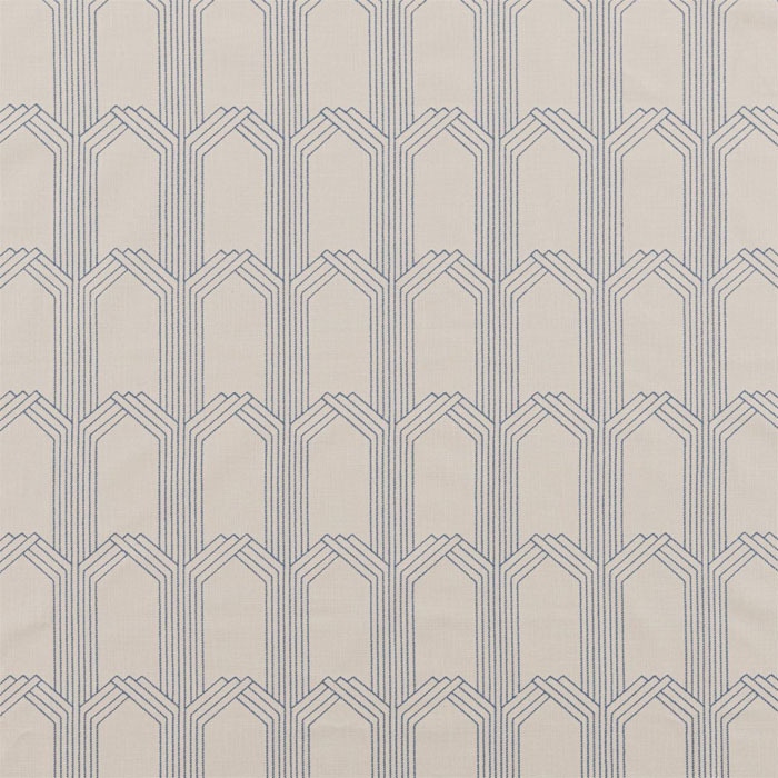 Prismatic Sky Blue Fabric by Bill Beaumont