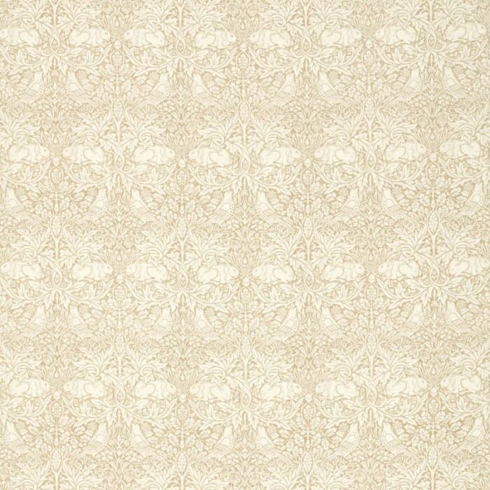 Pure Brer Rabbit Print Flax Fabric by Morris & Co