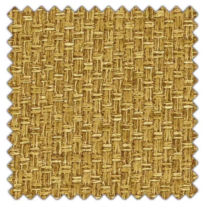 Swatch of Raffia Ochre by Belfield Home