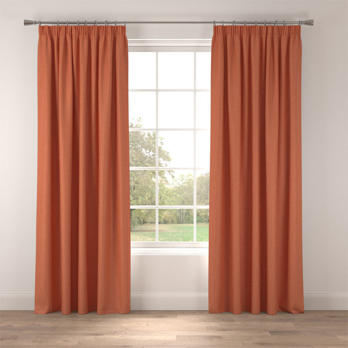 Curtains in Raffia Spice by Belfield Home