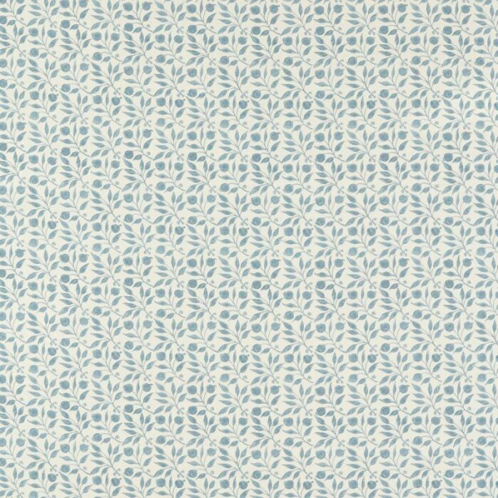 Rosehip Outdoor Mineral Blue Fabric by Morris & Co