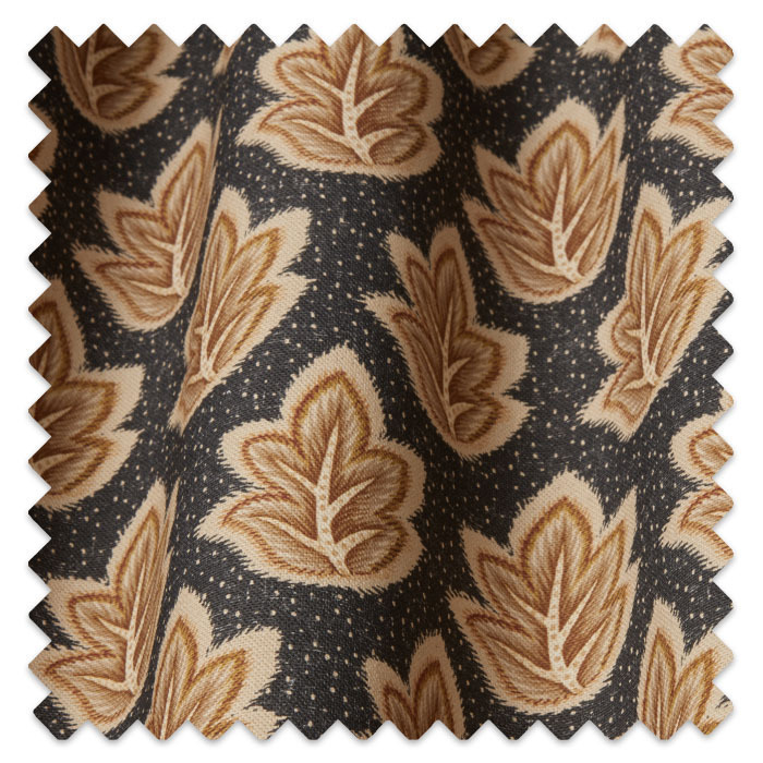 Swatch of Roshni Charcoal by iLiv