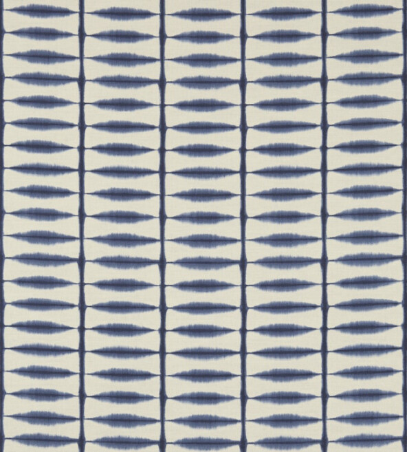 Shibori Indigo Linen Fabric by Scion