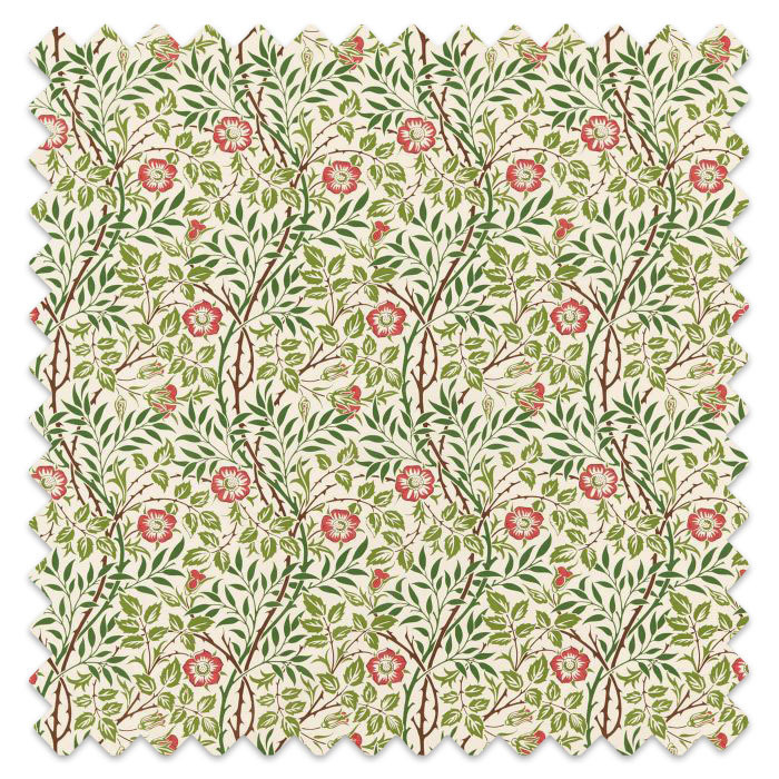 Swatch of Sweet Briar Boughs/Rose