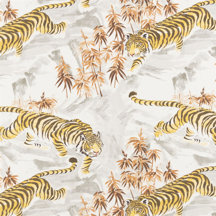 Tora Amber Fabric by Bill Beaumont