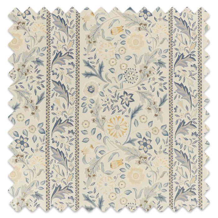 Swatch of Wilhelmina Weave Indigo