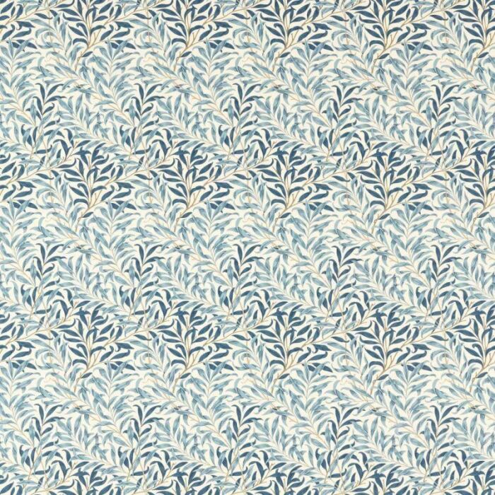 Willow Bough Outdoor Indigo Fabric by Morris & Co