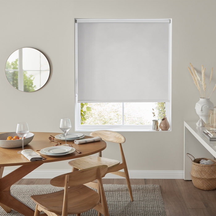 Darwin Ivory Blackout Eve Electric Roller Blind