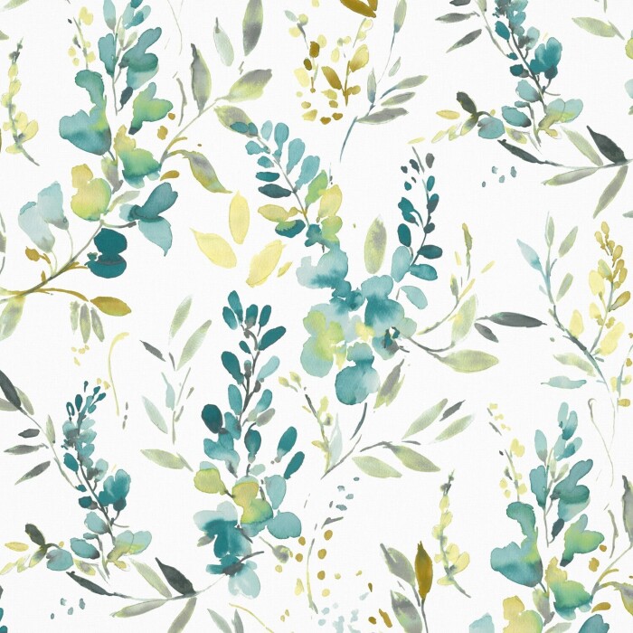 Harumi Kingfisher Fabric by The Pure Edit
