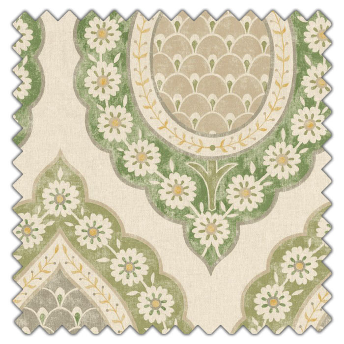 Swatch of Indienne Fennel