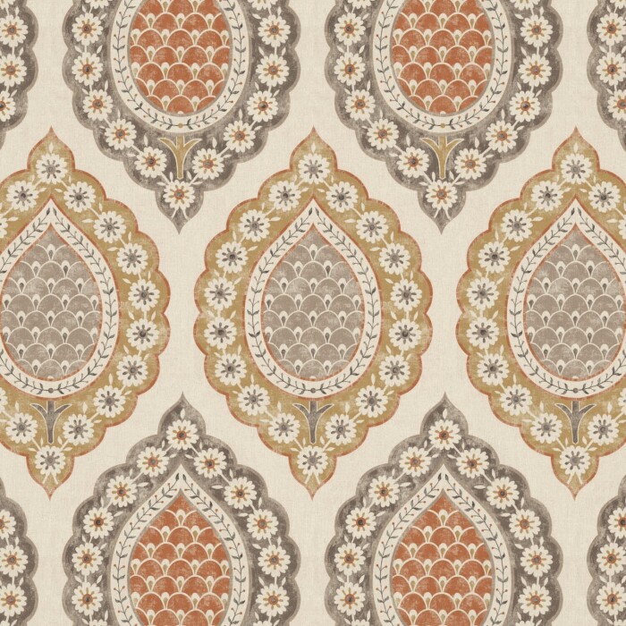 Indienne Spice Fabric by The Pure Edit