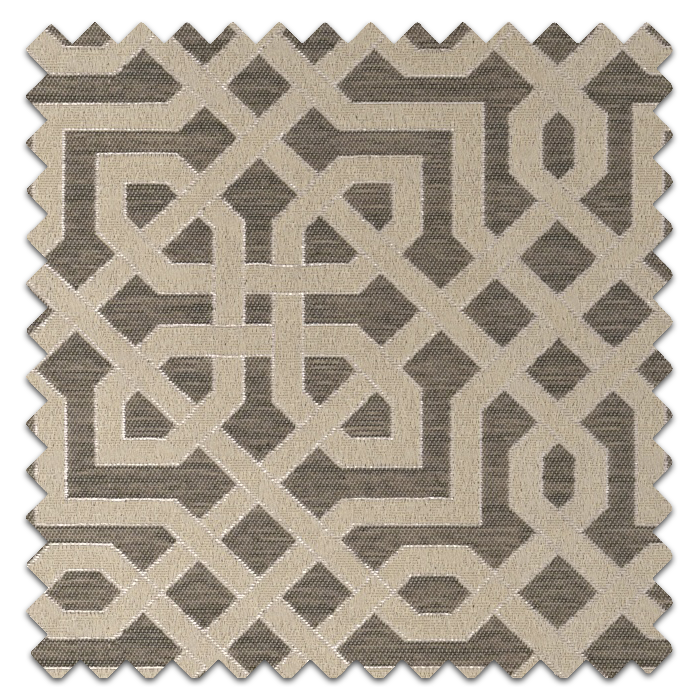 Roman Blind Trellis Charcoal Fabric Sample