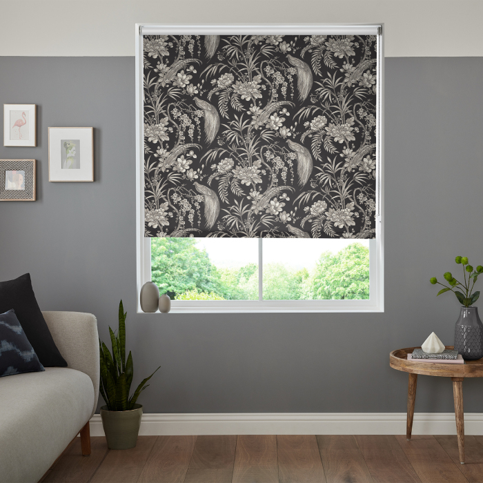 Mirador Ebony Blackout Eve Electric Roller Blind