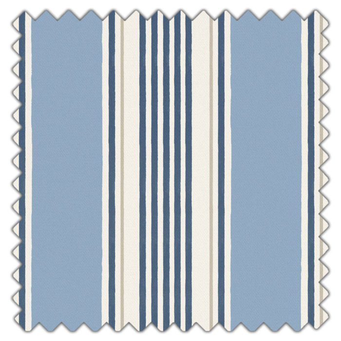 Swatch of Nimes China Blue