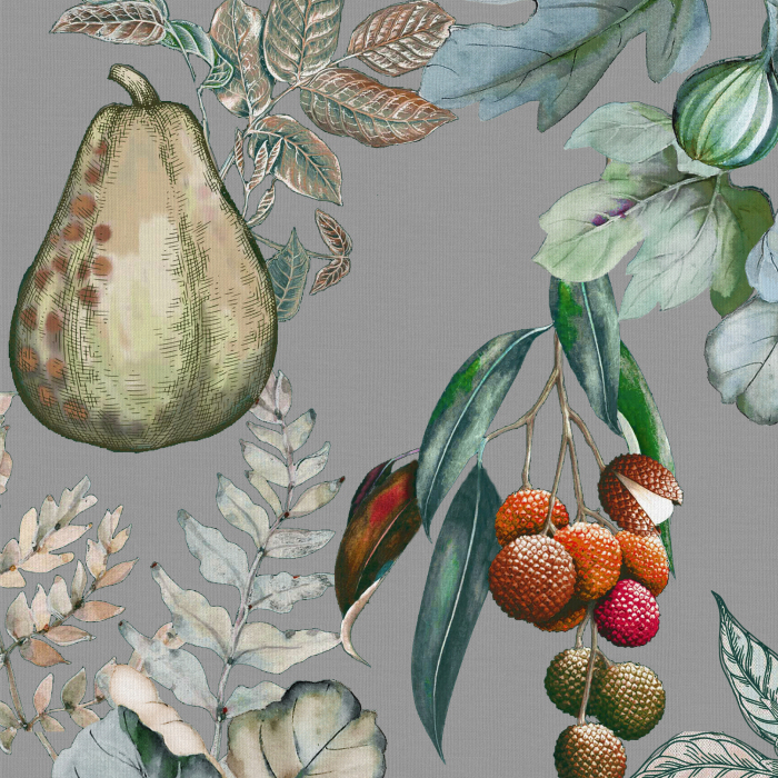 Paloma Stone Blackout Fabric Sample