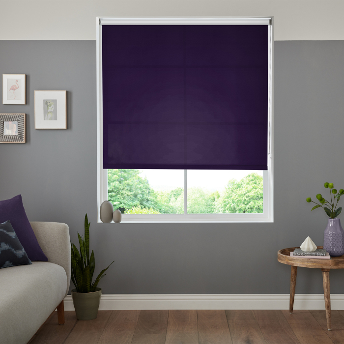 Ray Grape Roller Blind