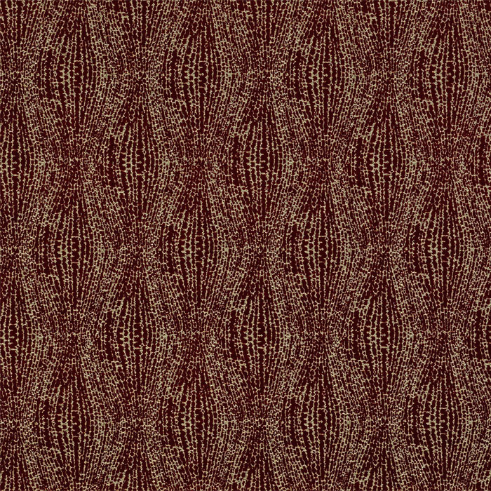 Babylon Rosso Fabric by Porter And Stone