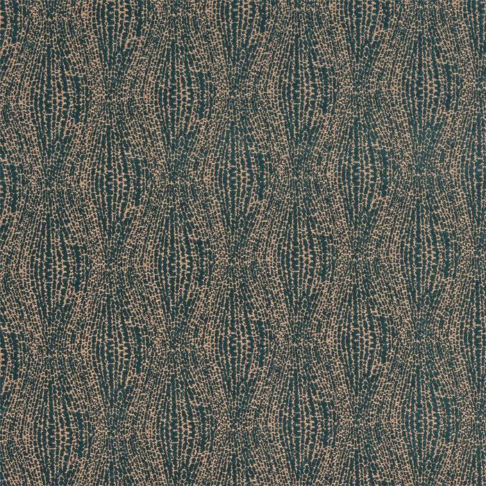 Babylon Teal Fabric by Porter And Stone