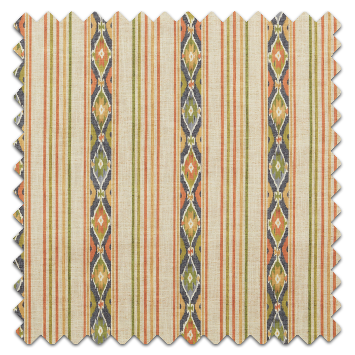 Swatch of Boho Stripe Spice