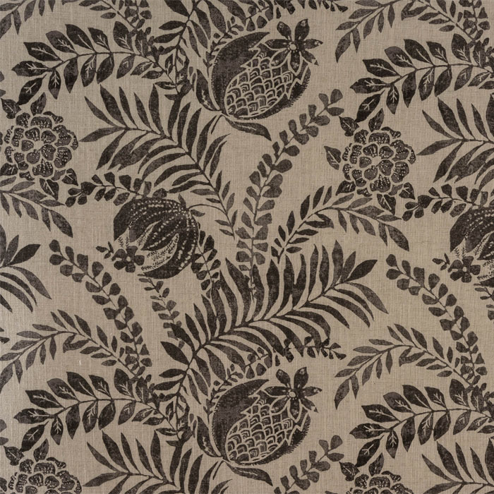 Clarendon Charcoal Fabric by Porter And Stone