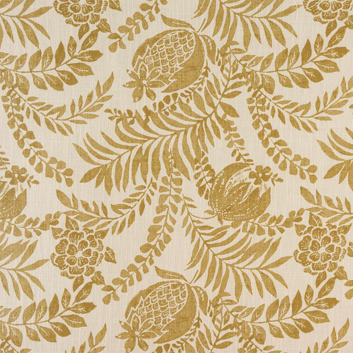 Clarendon Ochre Fabric by Porter And Stone