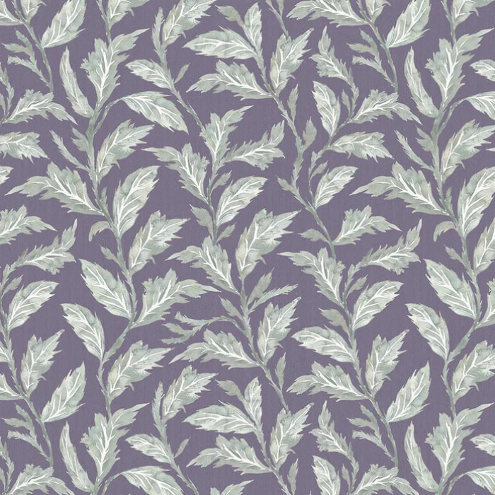 Eildon Violet Fabric by Voyage