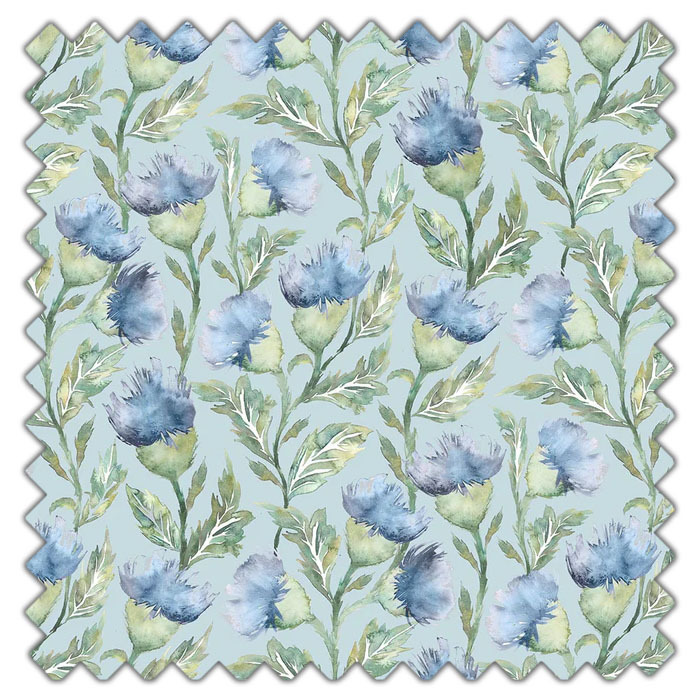 Swatch of Ettrick Bluebell by Voyage