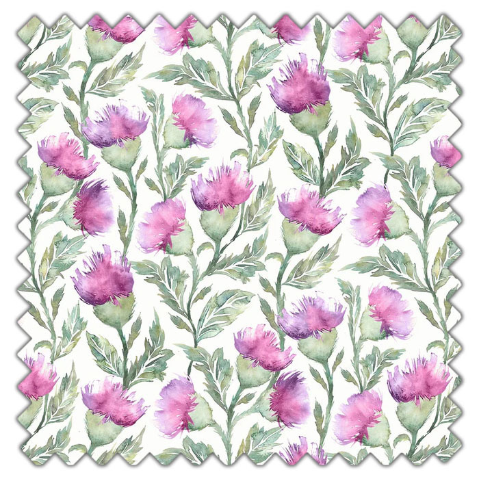 Swatch of Ettrick Fuchsia by Voyage