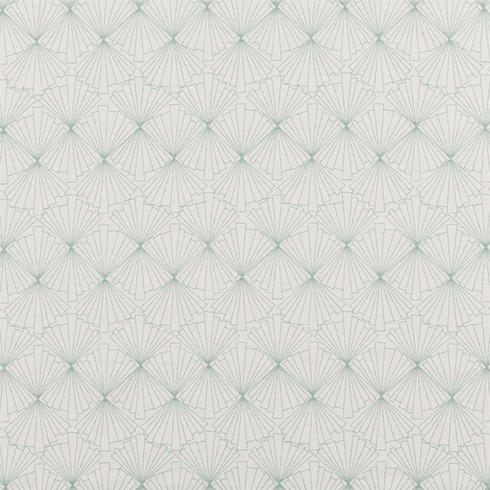 Gatsby Mint Fabric by Bill Beaumont